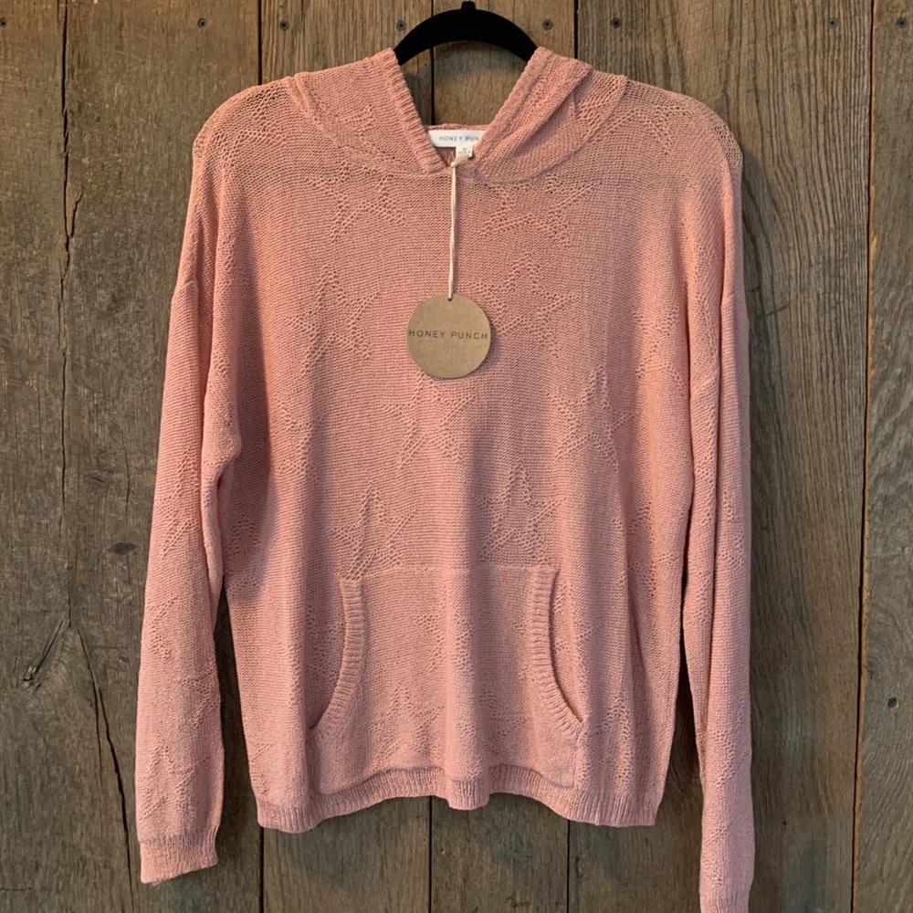 Honey Punch: Pastel Pink Hoodie